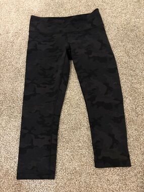 lululemon athletica Black Camo High-Rise Leggings